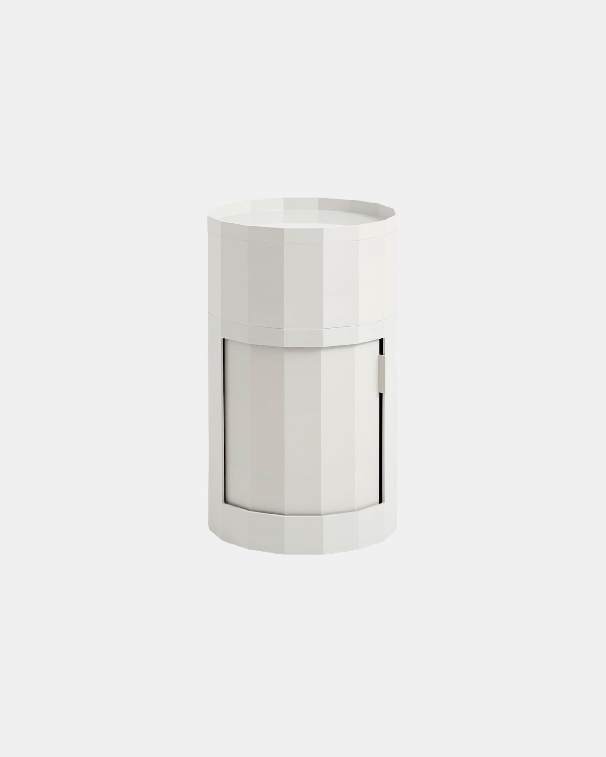 Facet Cabinet Eggshell by Hay