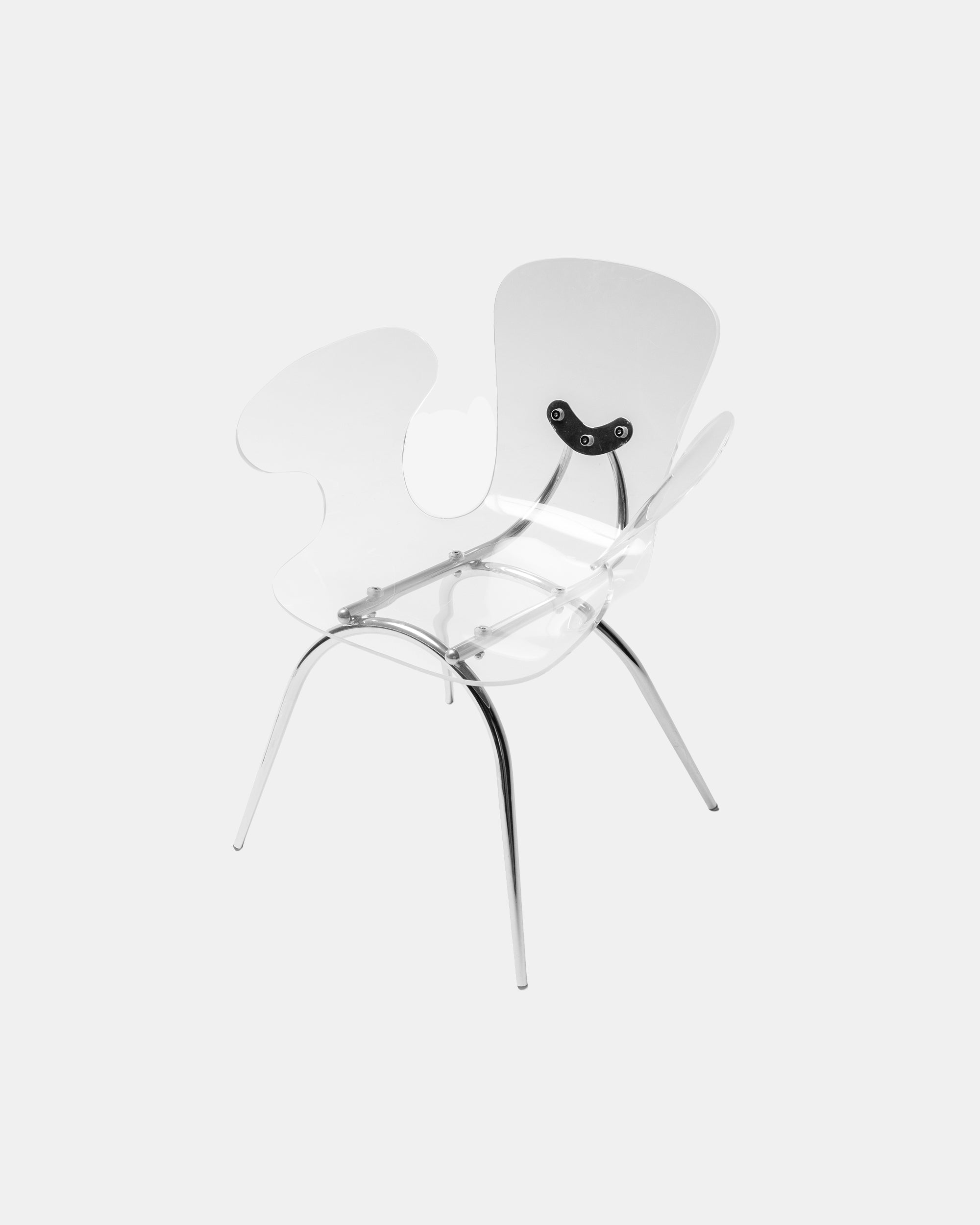 Lucite Acrylic Butterfly Armchair